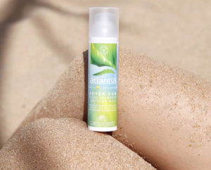 Aloe en verano con After sun