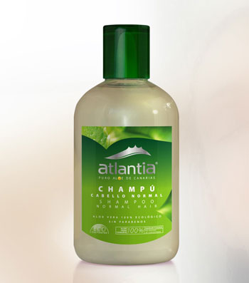 Shampoo with aloe vera