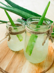 Aloe vera, good for the stomach